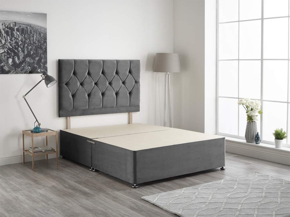 DIVAN BED CHESTERFIELD HEADBOARD
