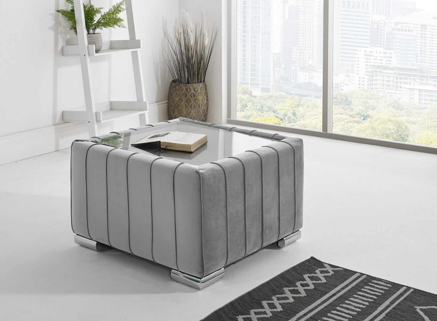 LILLY FULLBACK CORNER SOFA WITH PLUSH CUSHIONS