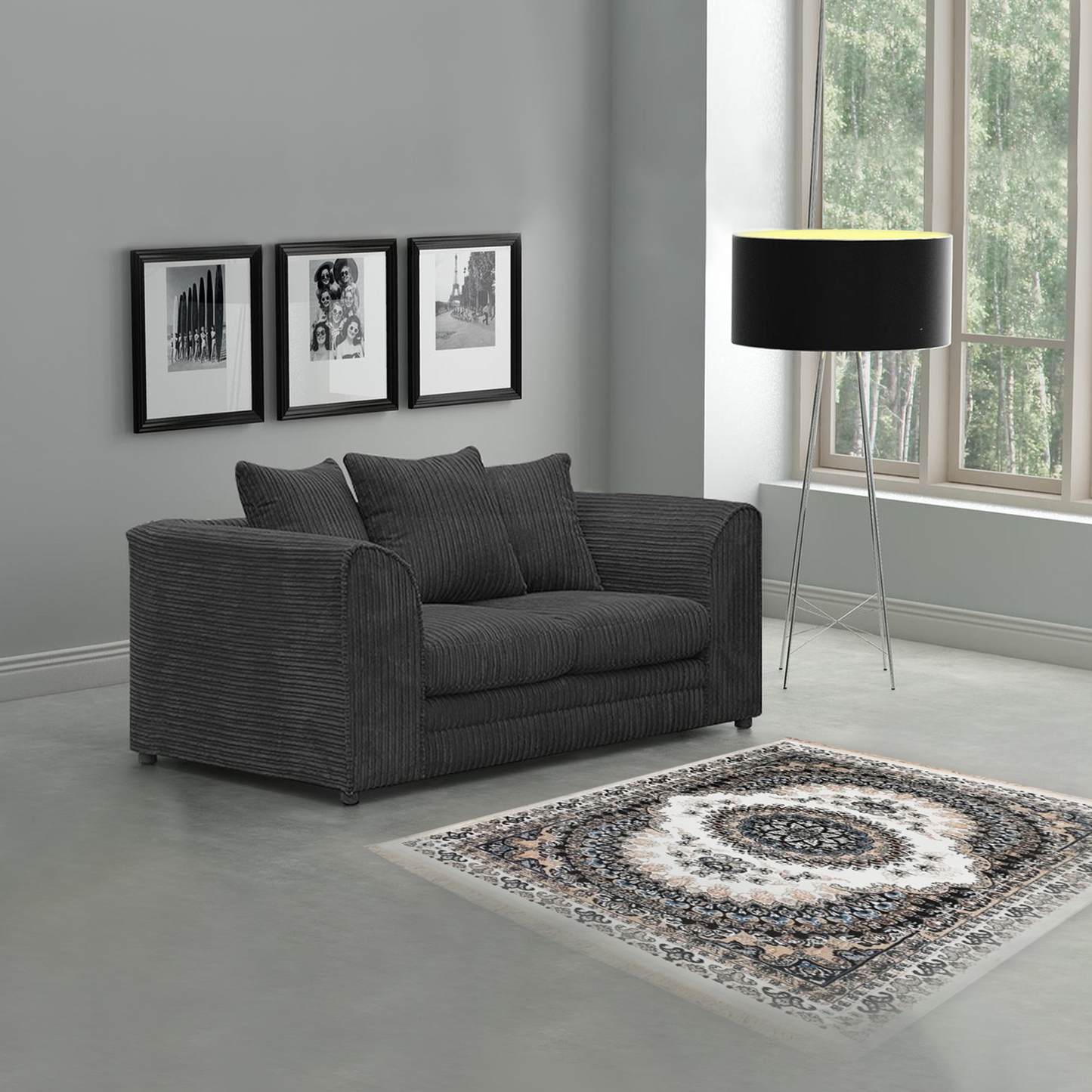 BYRON JUMBO 2 SEATER SOFA