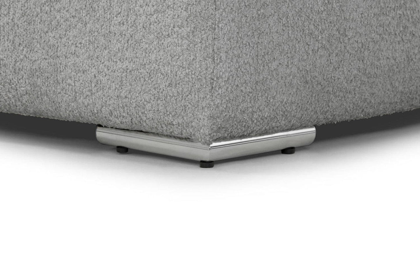 U-SHAPE BOUCLE/ TEDDY FABRIC SOFA